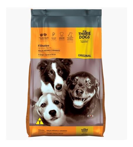 Threedogs Familia Original Cachorros Med/Gdes + Regalo