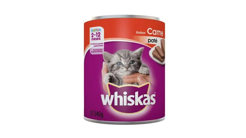 Paté en Lata Whiskas 340g