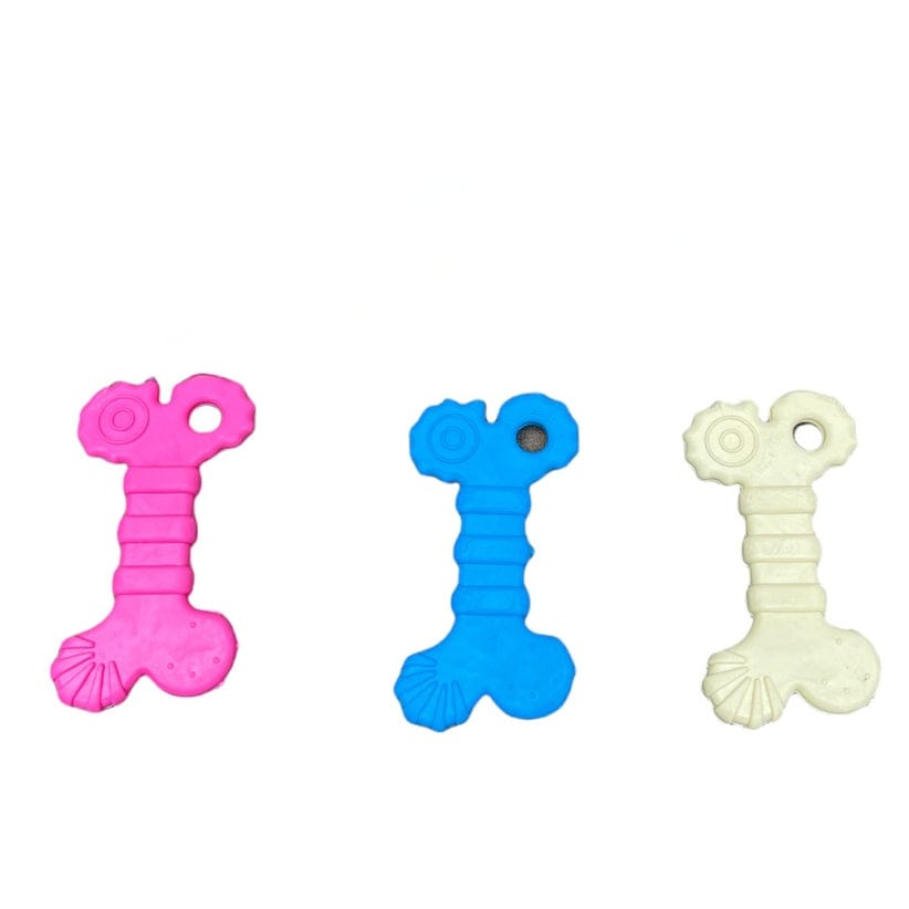 Juguete Hueso Plano de Goma