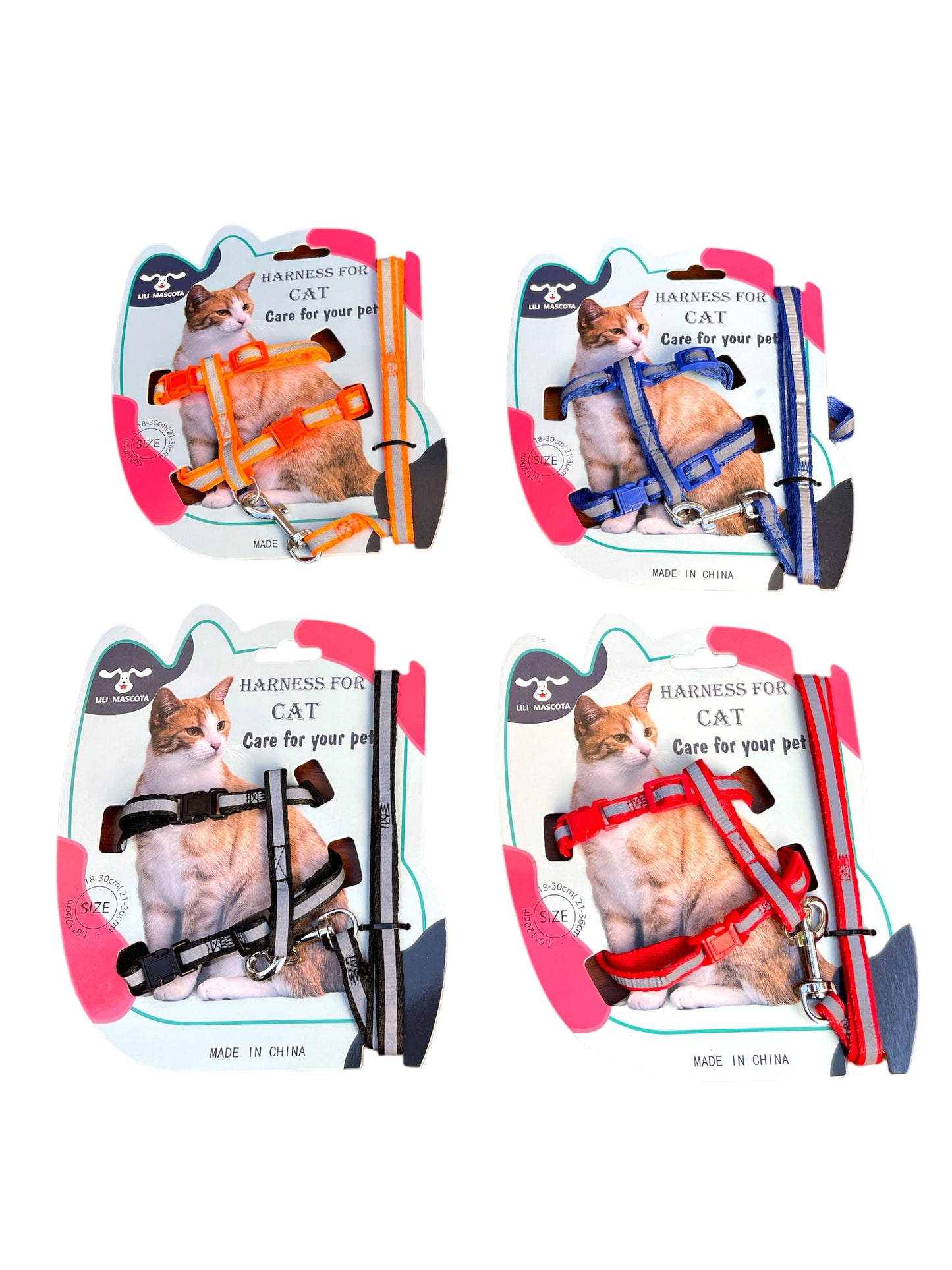 Pretal para Gatos Reflectivo