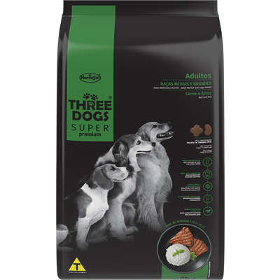Threedogs Super Premium Adulto Med/Gdes + Regalo
