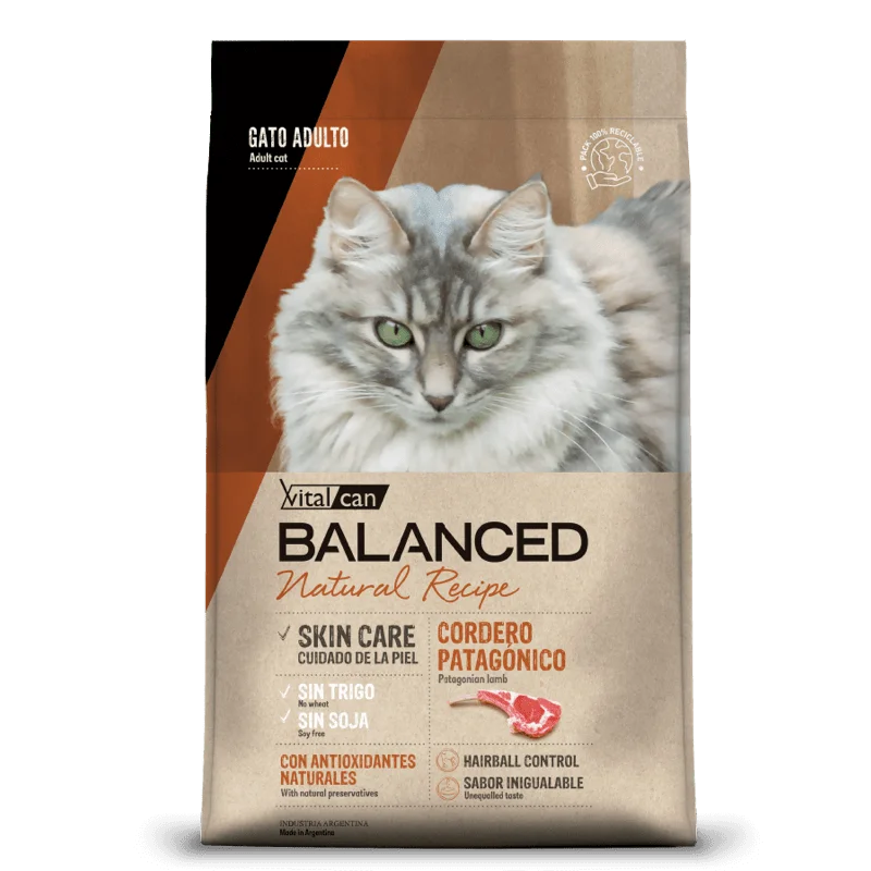 Balanced Vital Can Gato Adulto Cordero o Salmón + Regalo