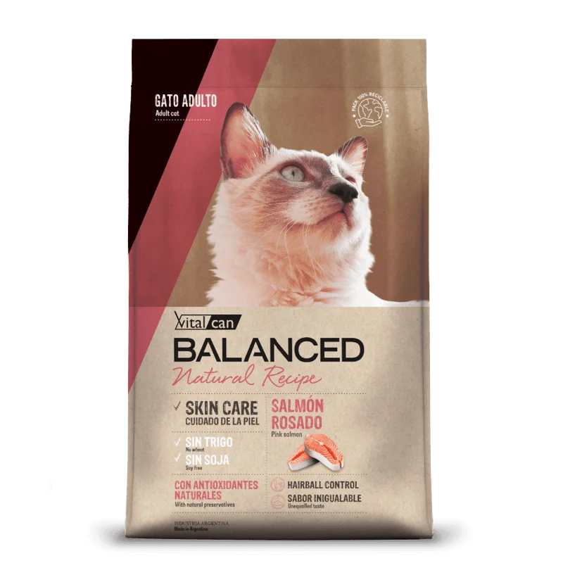 Balanced Vital Can Gato Adulto Cordero o Salmón + Regalo