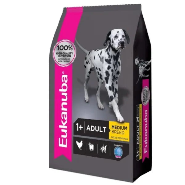 Eukanuba Adult Dog Medium Breed 15 Kg + Regalo