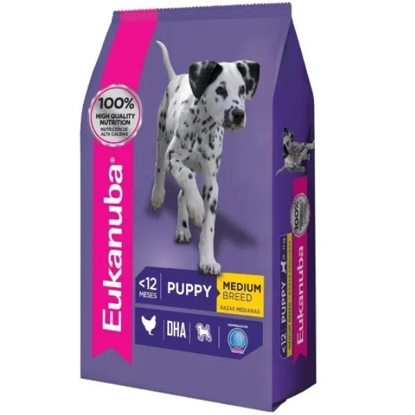 Eukanuba Puppy Medium Breed 15 Kg + Regalo