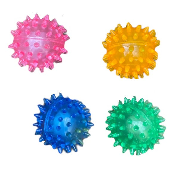 Pelotita con Pinchos y Luz